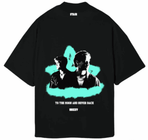 holdtÁnc fekete póló